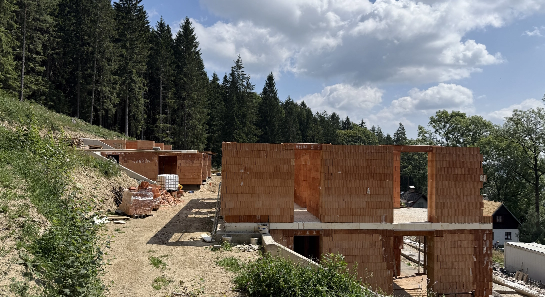 6. obrázek ze stavby Lipno Forest Rezidence