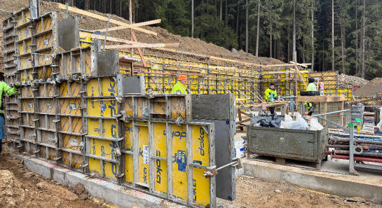 7. obrázek ze stavby Lipno Forest Rezidence
